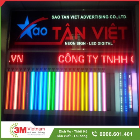 Bảng đèn LED quảng cáo - Quảng Cáo 3M Việt Nam - Công Ty CP Dịch Vụ Quảng Cáo 3M Việt Nam